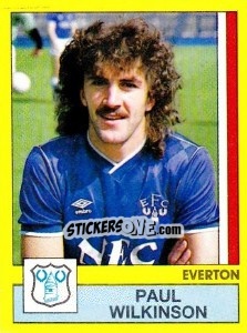 Sticker Paul Wilkinson - UK Football 1986-1987 n. 100 - Panini