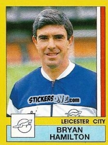 Sticker Bryan Hamilton - UK Football 1986-1987 n. 103 - Panini