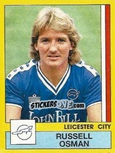 Sticker Russell Osman - UK Football 1986-1987 - Panini