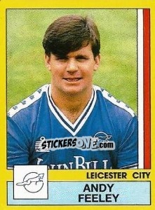 Sticker Andy Feeley - UK Football 1986-1987 - Panini