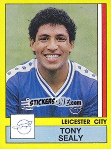 Sticker Tony Sealy - UK Football 1986-1987 n. 115 - Panini