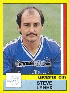Cromo Steve Lynex - UK Football 1986-1987 - Panini