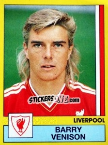 Sticker Barry Venison - UK Football 1986-1987 n. 126 - Panini