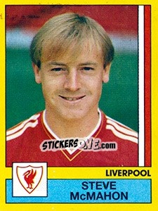 Sticker Steve McMahon - UK Football 1986-1987 - Panini