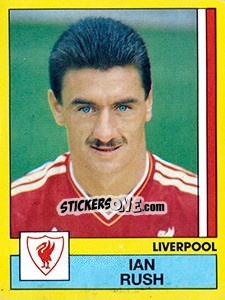 Sticker Ian Rush - UK Football 1986-1987 n. 132 - Panini