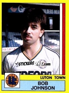 Cromo Bob Johnson - UK Football 1986-1987 - Panini