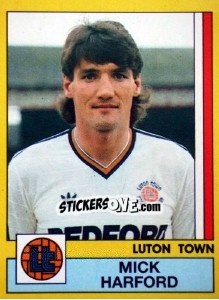 Cromo Mick Harford - UK Football 1986-1987 - Panini