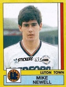 Cromo Mike Newell - UK Football 1986-1987 n. 148 - Panini