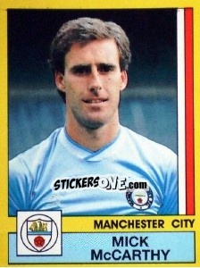 Figurina Mick McCarthy - UK Football 1986-1987 - Panini