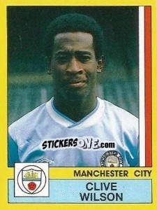 Cromo Clive Wilson - UK Football 1986-1987 n. 158 - Panini
