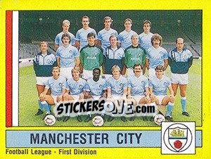 Sticker Team Photo - UK Football 1986-1987 n. 159 - Panini