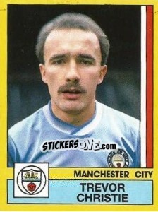 Sticker Trevor Christie - UK Football 1986-1987 n. 163 - Panini