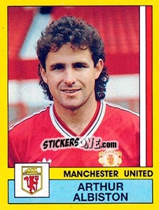 Sticker Arthur Albiston - UK Football 1986-1987 n. 169 - Panini