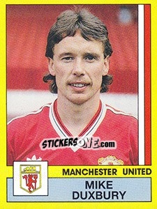 Figurina Mike Duxbury - UK Football 1986-1987 n. 172 - Panini