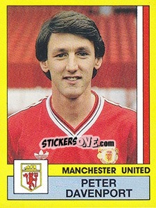 Sticker Peter Davenport - UK Football 1986-1987 n. 179 - Panini