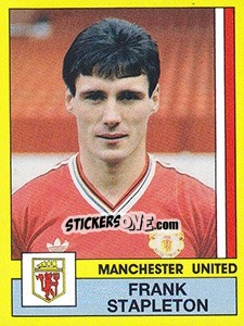 Sticker Frank Stapleton - UK Football 1986-1987 n. 180 - Panini