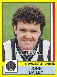 Sticker John Bailey - UK Football 1986-1987 - Panini