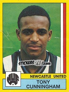 Sticker Tonny Cunningham - UK Football 1986-1987 n. 193 - Panini