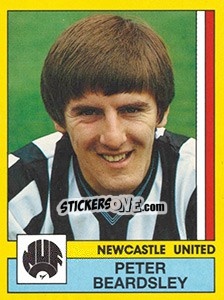 Sticker Peter Beardsley - UK Football 1986-1987 - Panini