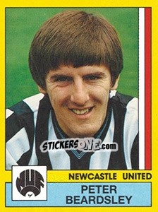 Sticker Peter Beardsley - UK Football 1986-1987 n. 195 - Panini
