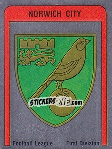 Sticker Norwich City Badge