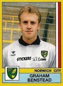 Figurina Graham Benstead - UK Football 1986-1987 n. 200 - Panini