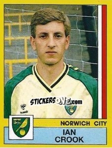 Sticker Ian Crook - UK Football 1986-1987 - Panini