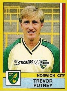 Figurina Trevor Putney - UK Football 1986-1987 n. 205 - Panini