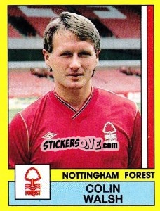 Sticker Colin Walsh - UK Football 1986-1987 n. 224 - Panini