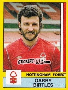 Figurina Garry Birtles - UK Football 1986-1987 - Panini