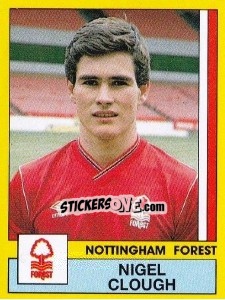 Sticker Nigel Clough - UK Football 1986-1987 n. 229 - Panini