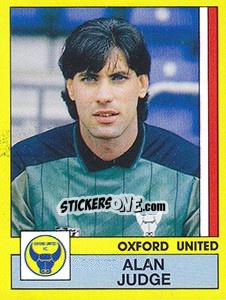 Cromo Alan Judge - UK Football 1986-1987 - Panini