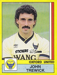 Sticker John Trewick - UK Football 1986-1987 - Panini