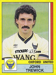 Sticker John Trewick - UK Football 1986-1987 n. 234 - Panini
