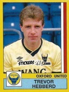 Sticker Tervor Hebberd - UK Football 1986-1987 - Panini