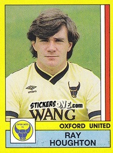 Cromo Ray Houghton - UK Football 1986-1987 n. 241 - Panini