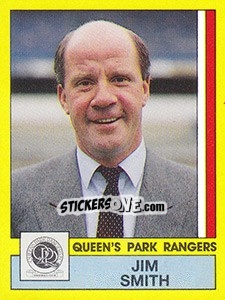 Sticker Jim Smith - UK Football 1986-1987 - Panini
