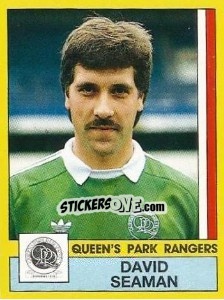Sticker David Seaman - UK Football 1986-1987 - Panini