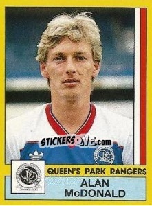 Sticker Alan McDonald - UK Football 1986-1987 - Panini