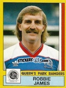 Sticker Robbie James - UK Football 1986-1987 - Panini