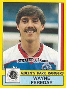 Sticker Wayne Fereday - UK Football 1986-1987 - Panini