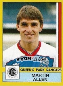Cromo Martin Allen - UK Football 1986-1987 - Panini