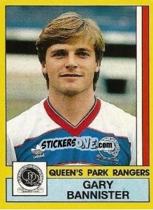 Sticker Gary Bannister - UK Football 1986-1987 - Panini