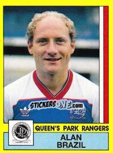 Sticker Alan Brazil - UK Football 1986-1987 - Panini