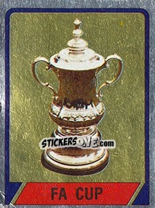 Sticker FA Cup - UK Football 1986-1987 - Panini
