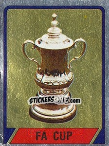 Sticker FA Cup - UK Football 1986-1987 n. 267 - Panini