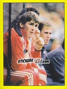 Sticker Liverpool action - UK Football 1986-1987 - Panini