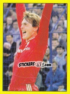Figurina Liverpool action - UK Football 1986-1987 - Panini