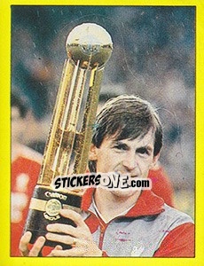 Sticker Liverpool action - UK Football 1986-1987 - Panini