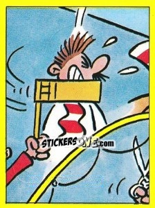 Figurina Cartoon - UK Football 1986-1987 - Panini